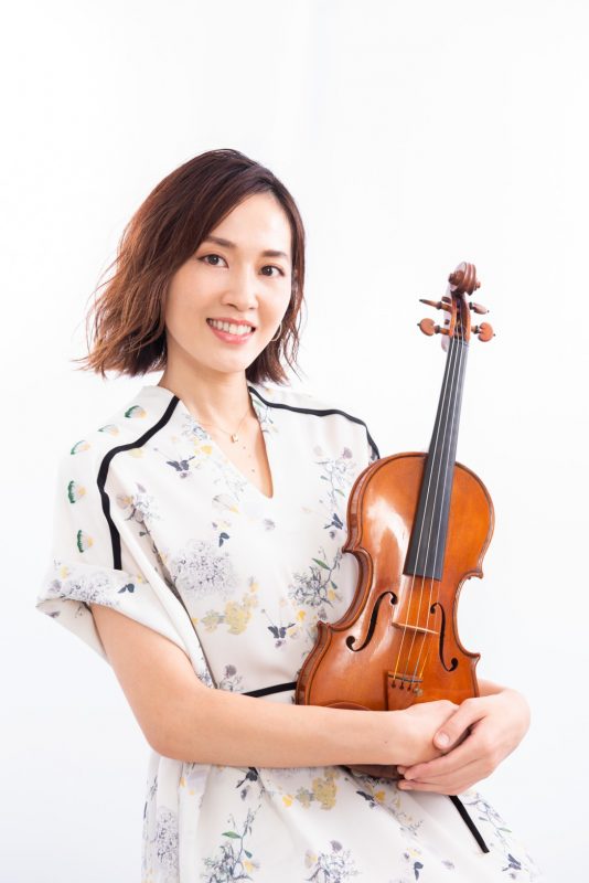 徳永 希和子 (violin)